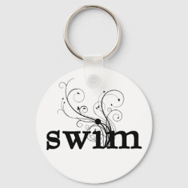 schwimmen schlüsselanhänger