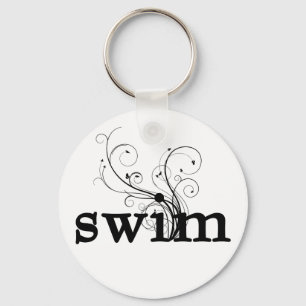 Schwimmen Schlüsselanhänger