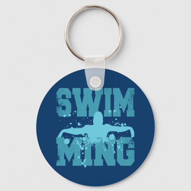 SCHWIMMEN SCHLÜSSELANHÄNGER (Vorderseite)