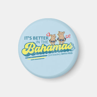 Schwimmen Schweine Bahamas Magnet Urlaub Kreuzfahr
