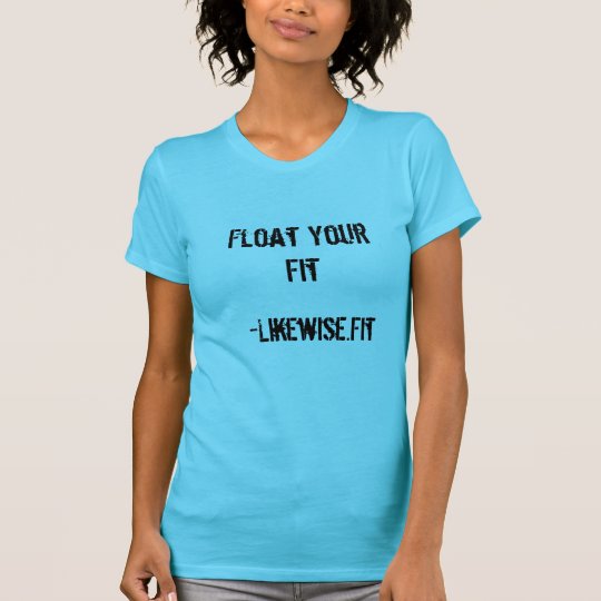 Schwimmen Sie das T-Stück Ihrer Sitz-Frauen - T-Shirt