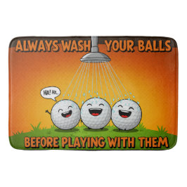 Schwimmen Sie Ihr Golf Balls Bad. Badematte
