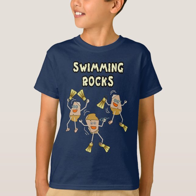 Schwimmen T-Shirt (Vorderseite)