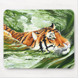 Schwimmen-Tiger-Mausunterlage Mousepad