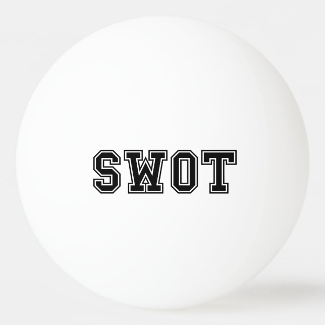 SCHWIMMEN TISCHTENNISBALL (Vorderseite)