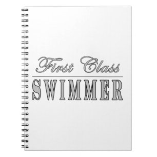 Schwimmen und Schwimmer: Klassen-Schwimmer Notizblock