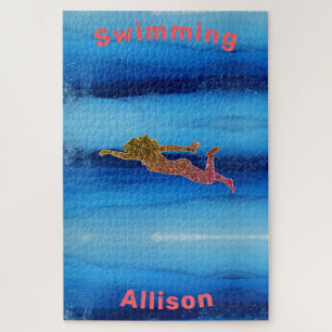 Schwimmen unter dem Meer-Puzzle