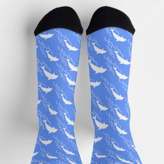 Schwimmen von Delphinen Socken