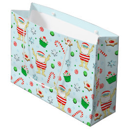 Schwimmen Weihnachten Große Geschenktüte