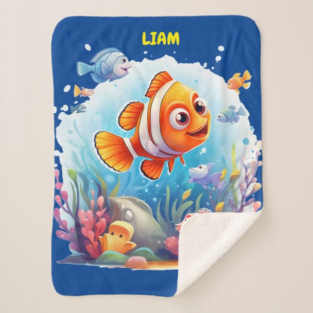 SCHWIMMENDE FÄNGE FÜR KINDER SHERPADECKE (Vorderseite)