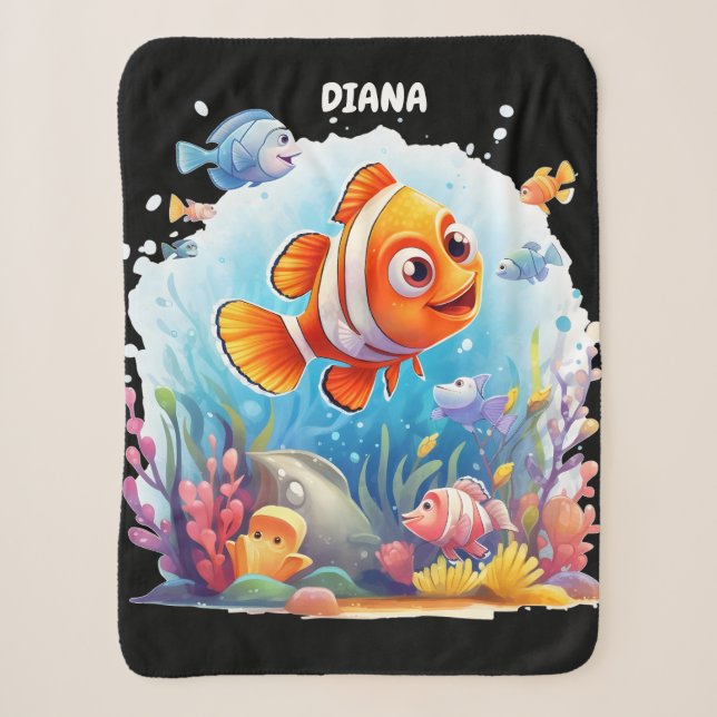 SCHWIMMENDE FÄNGE FÜR KINDER SHERPADECKE (Vorderseite)