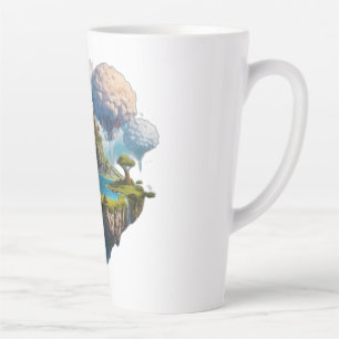 schwimmende Insel Milchtasse