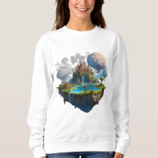 schwimmende Insel Sweatshirt