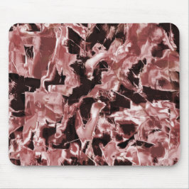 Schwimmende Kupfer- oder Felsschaufeln über dunkel Mousepad