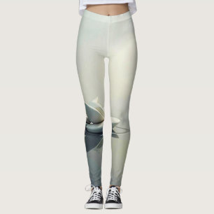 Schwimmende Petalen von Steinkonstruktionen Leggings