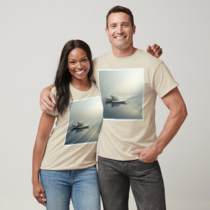 Schwimmende Petalen von Steinkonstruktionen T-Shirt