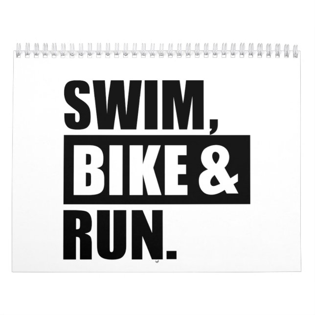 Schwimmenfahrradlauf Kalender (Titelbild)