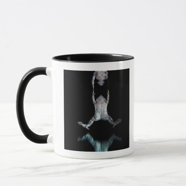 Schwimmenfrosch Tasse (Links)