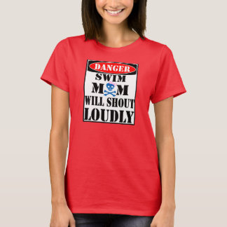 Schwimmenmamma-Gefahrent-stück T-Shirt