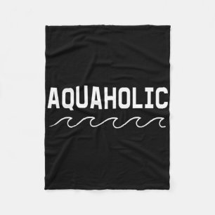 Schwimmer Bootfahren Aquaholic Schwimmen Wasserspo Fleecedecke
