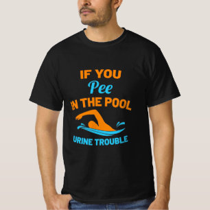 Schwimmer Pech im Pool T-Shirt