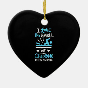 Schwimmer Schwimmen Schwimm Sport Geschenk Keramik Ornament
