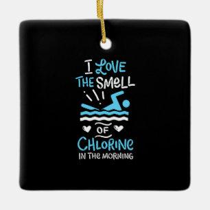 Schwimmer Schwimmen Schwimm Sport Geschenk Keramikornament
