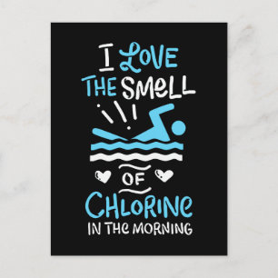 Schwimmer Schwimmen Schwimmen Sport Geschenk Postkarte
