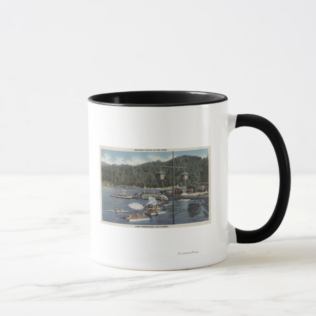 Schwimmer, Schwimmer in Cove Tasse (Rechts)