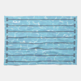 Schwimmer Schwimmteam Pool Geschirrtuch