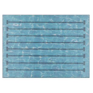 Schwimmer-Schwimmteam-Swimmingpool Schneidebrett
