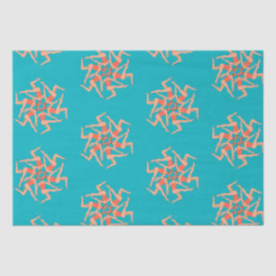 Schwimmer - Synchronschwimmkurographie Seidenpapier