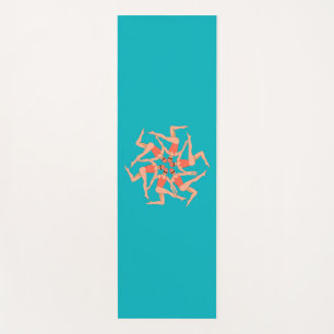 Schwimmer - Synchronschwimmkurographie Yogamatte