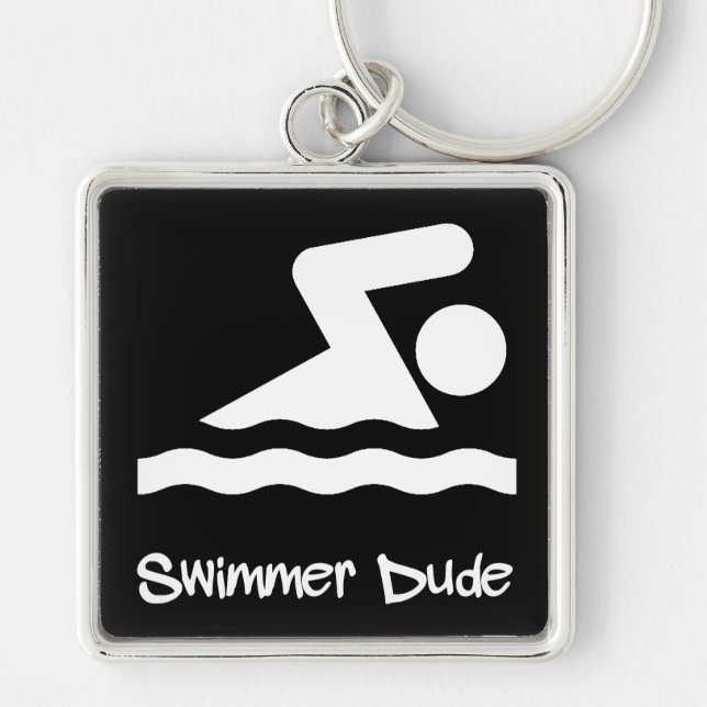 Schwimmer-Typ Schlüsselanhänger (Vorne)