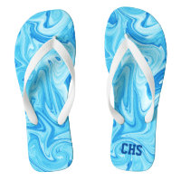 Schwimmer Wasserkunst Blaue INITIALEN Schwimmteam