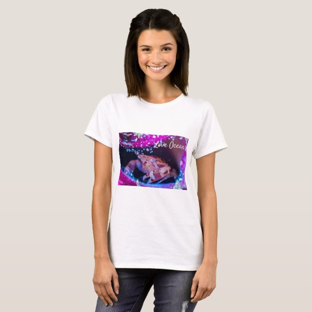 Schwimmerkrebs (Lissocarcinus laevis Miers, 1886) T-Shirt (Vorne ganz)