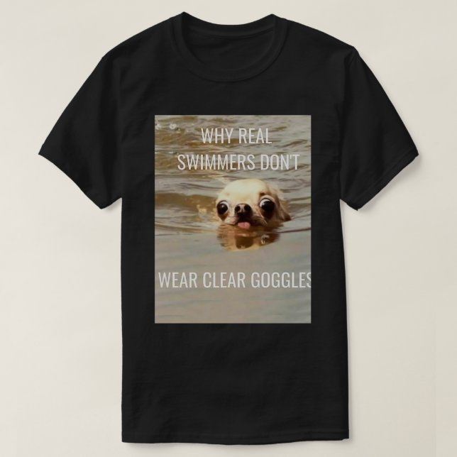 Schwimmermeme T-Shirt (Design vorne)