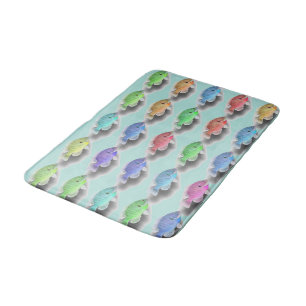 Schwimmfische Badematte