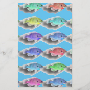 Schwimmfische Briefpapier