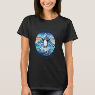 Schwimmflossen hoch I Mit Den Pinguinen, Widersteh T-Shirt
