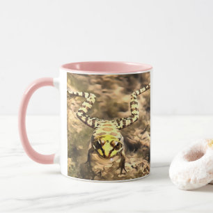 Schwimmfrösche, eingebettet in klares Wasser Paint Tasse