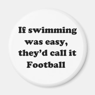 Schwimmfußball Magnet