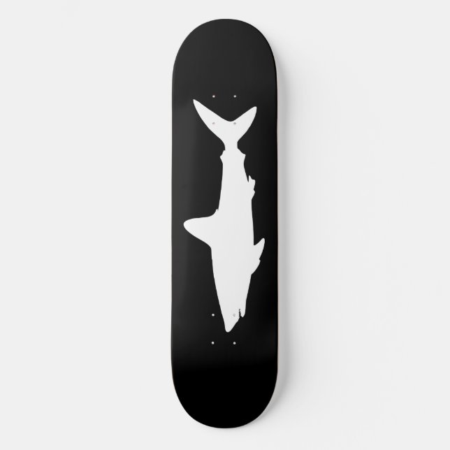 Schwimmhai Skateboard (Vorderseite)