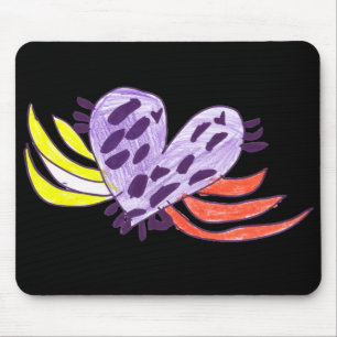 Schwimmherz Mousepad