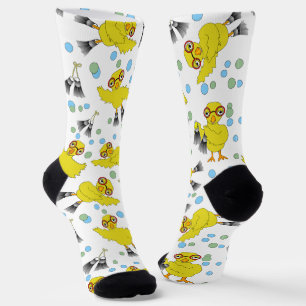 Schwimmhütten Muster Tote Tasche Socken