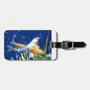 Schwimmkarpfen Gepäckanhänger