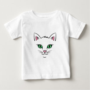Schwimmkatzengesicht Baby T-shirt