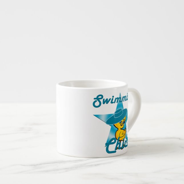 Schwimmkick #7 espressotasse (Vorderseite Rechts)