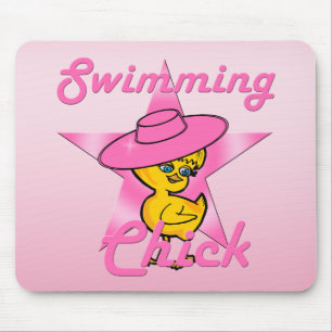 Schwimmkick #8 mousepad