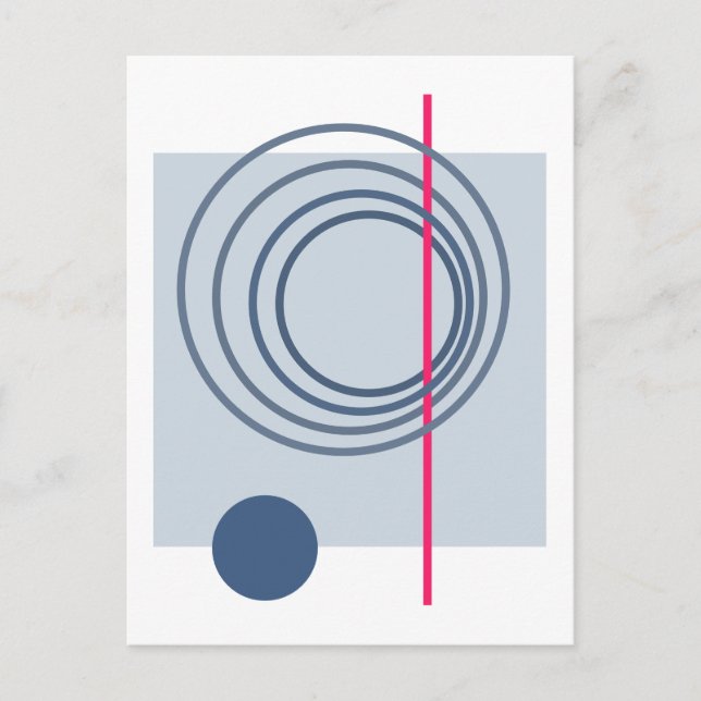 Schwimmkreis 5 postkarte (Vorderseite)